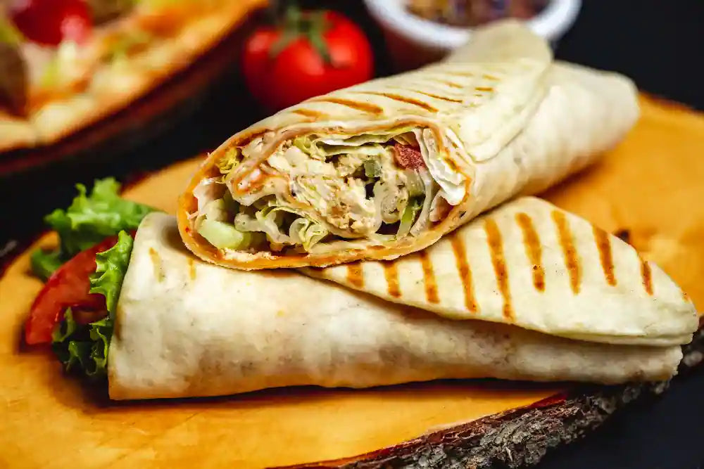 Chicken Sheekh Wrap
