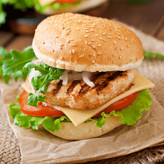 Peri Peri Fried Burger Single