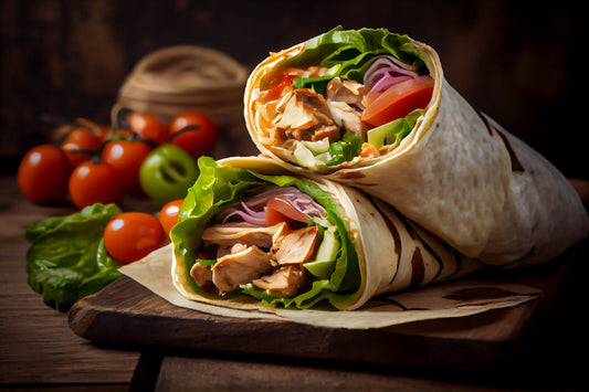 Fried Chicken Wrap Meal