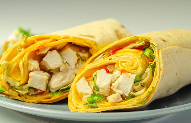 Thai Sweet Chilli Wrap Meal